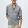 Clothing * | Mango Alamos Shirt Bleu