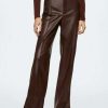 Clothing * | Mango Maki Trousers Brown