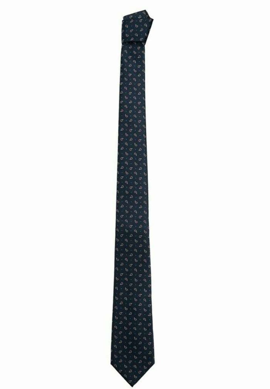 Accessoires * | Mango Tie Granatrot