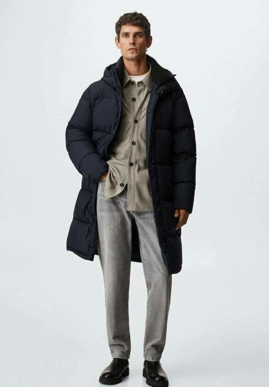 Clothing * | Mango Oslo Down Coat Namornicka Modra