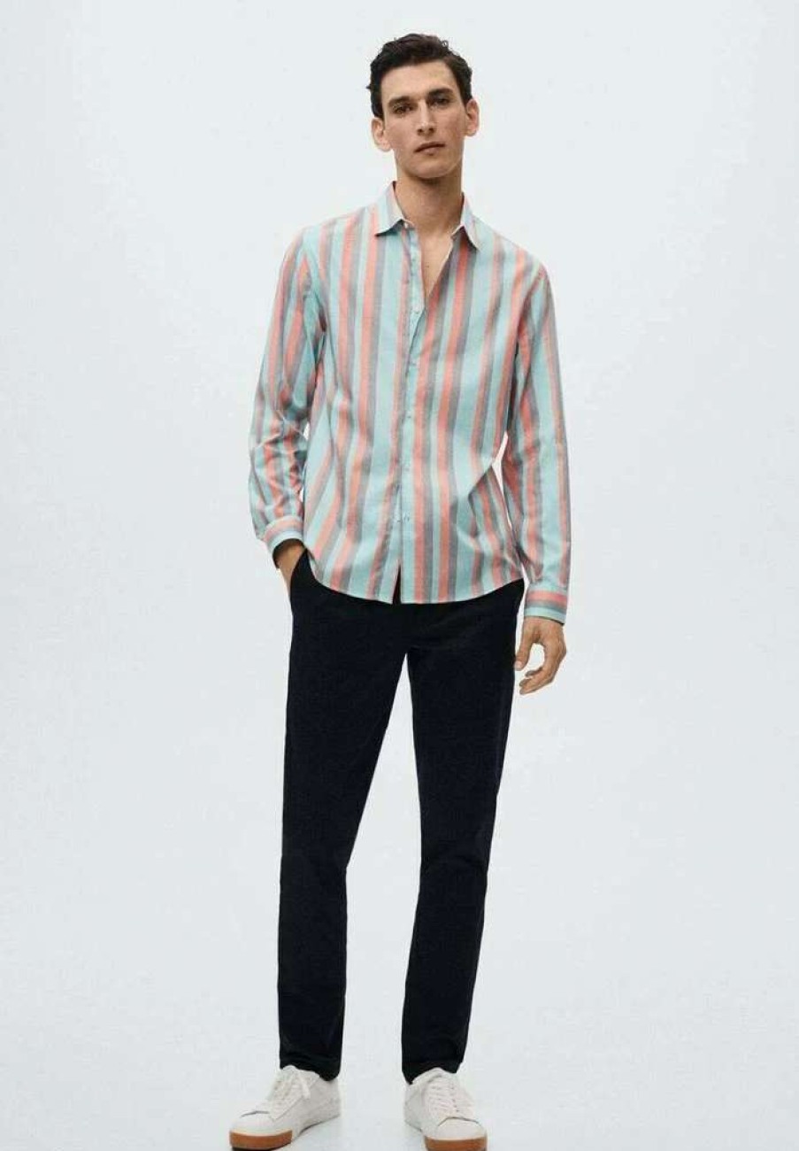 Clothing * | Mango Umbria Shirt Hemelsblauw