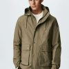 Clothing * | Mango Parka Kaki