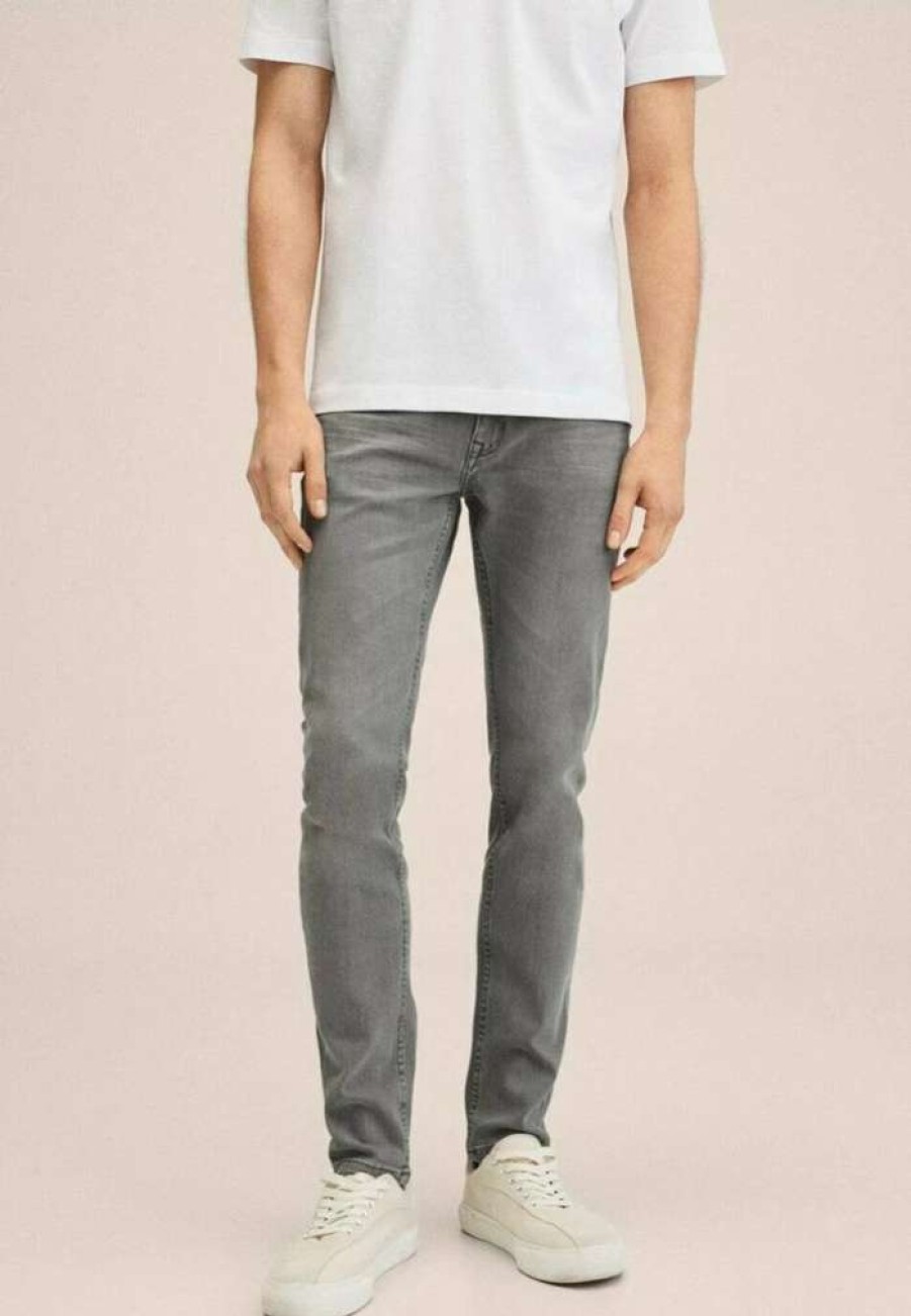 Clothing * | Mango Jude Slim Fit Jeans Denimgra