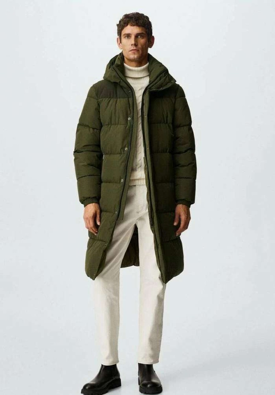 Clothing * | Mango Osca Winter Coat Kaki