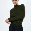 Clothing * | Mango Rodinni Jumper Khaki