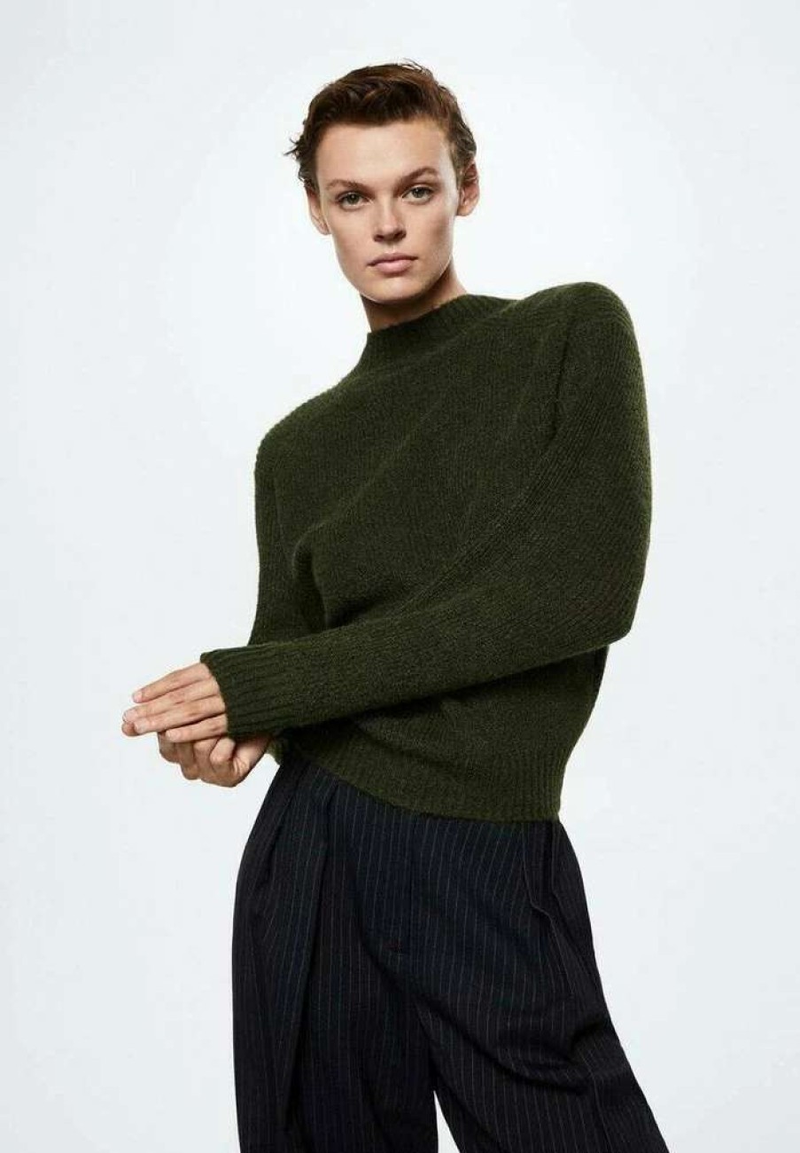 Clothing * | Mango Rodinni Jumper Khaki