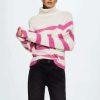 Clothing * | Mango Merlin Jumper Fuchsia