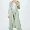 Clothing * | Mango Mare-A Trenchcoat Pastellgrun