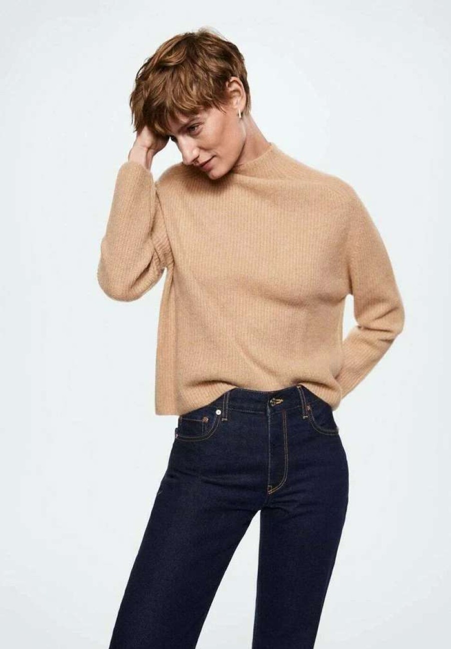 Clothing * | Mango Barbara Jumper Mittelbraun