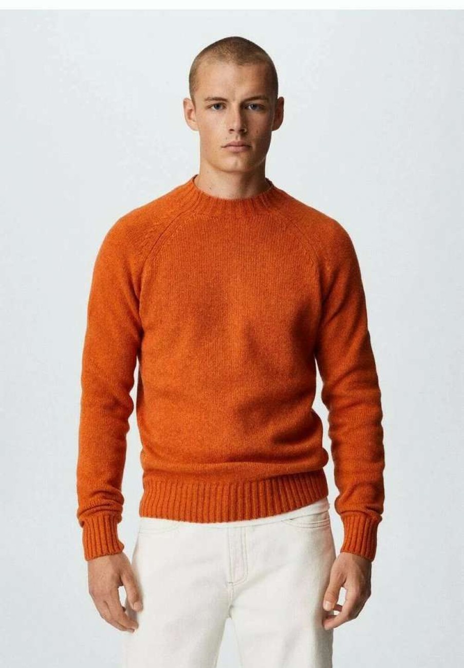 Clothing * | Mango Colina Jumper Orange