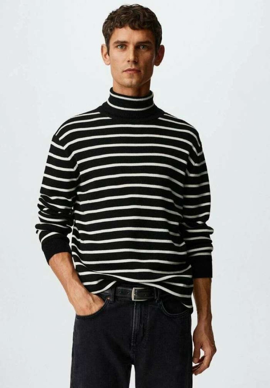 Clothing * | Mango Cris Jumper Black