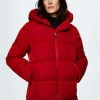 Clothing * | Mango Tokyo Winter Coat Red