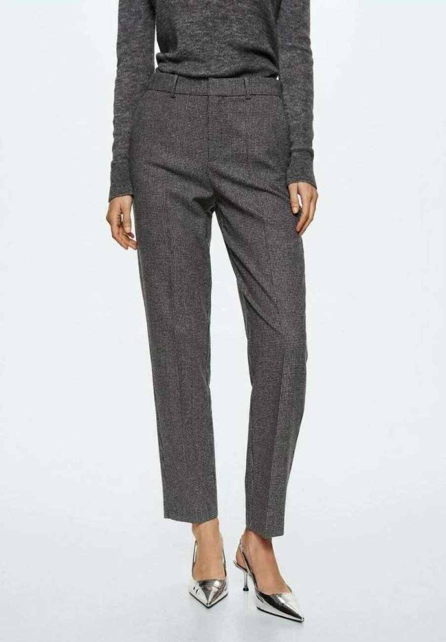 Clothing * | Mango Anna Trousers Grijs