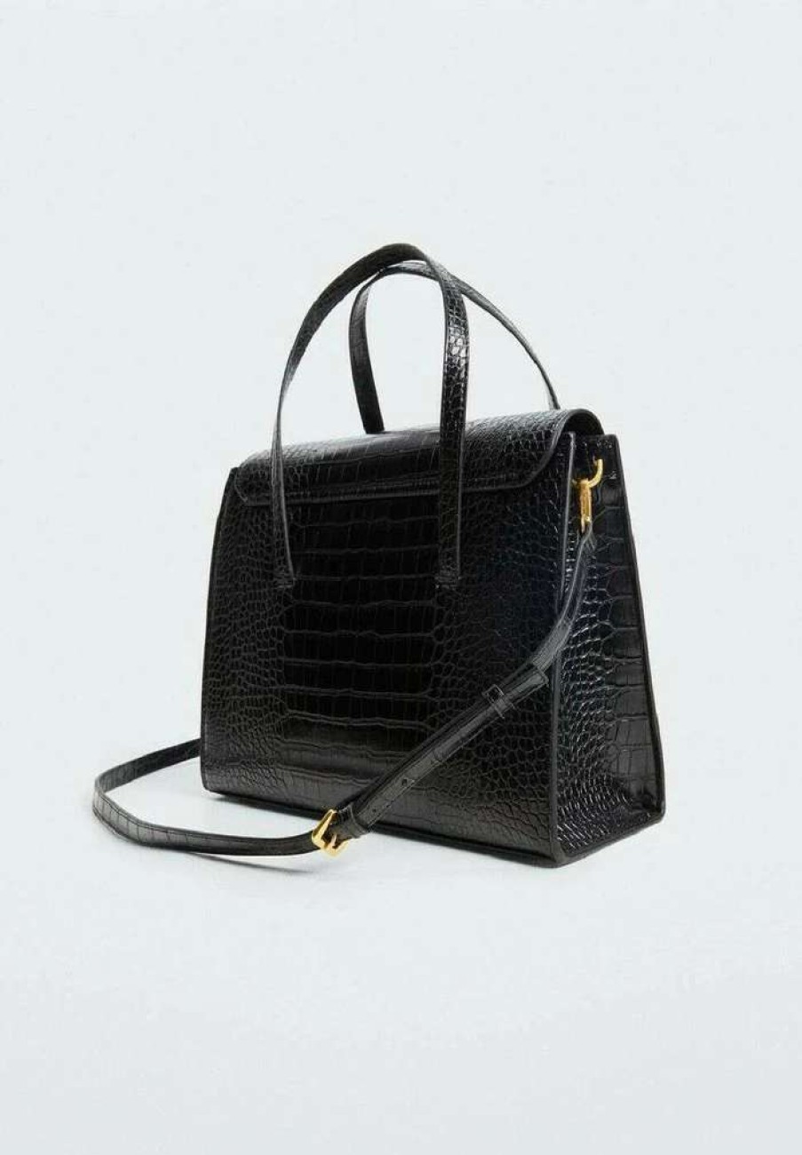 Accessoires * | Mango Adela Handbag Black