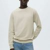 Clothing * | Mango Nole Sweatshirt Beige