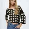 Clothing * | Mango Marga Jumper Black