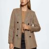 Clothing * | Mango Berta Blazer Beige