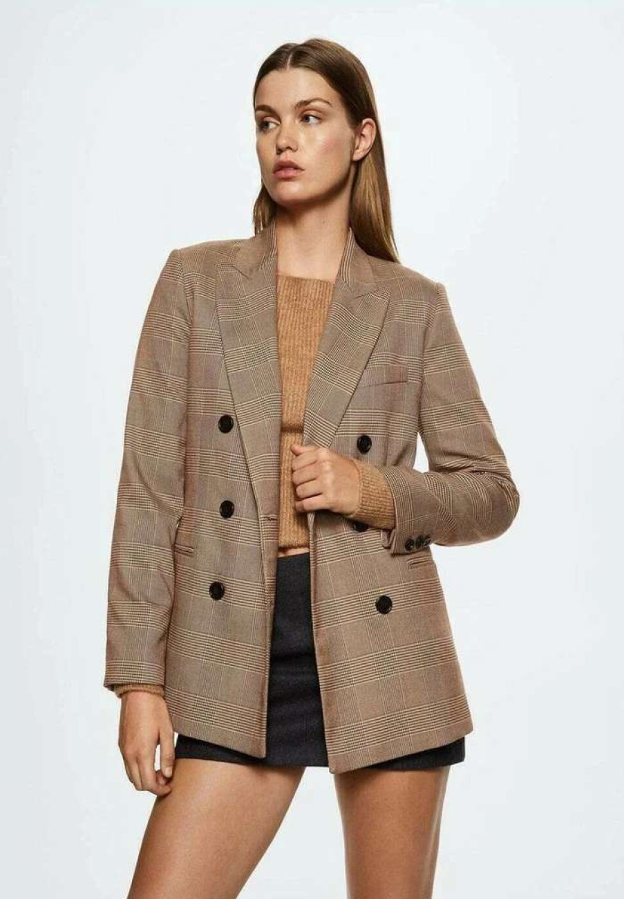 Clothing * | Mango Berta Blazer Beige