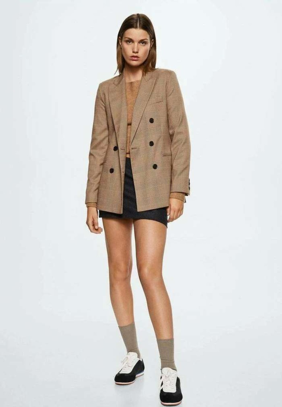 Clothing * | Mango Berta Blazer Beige