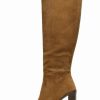 Shoe * | Mango Jinete Boots Tobacco Braun