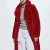 Clothing * | Mango Eureka Winter Coat Rood