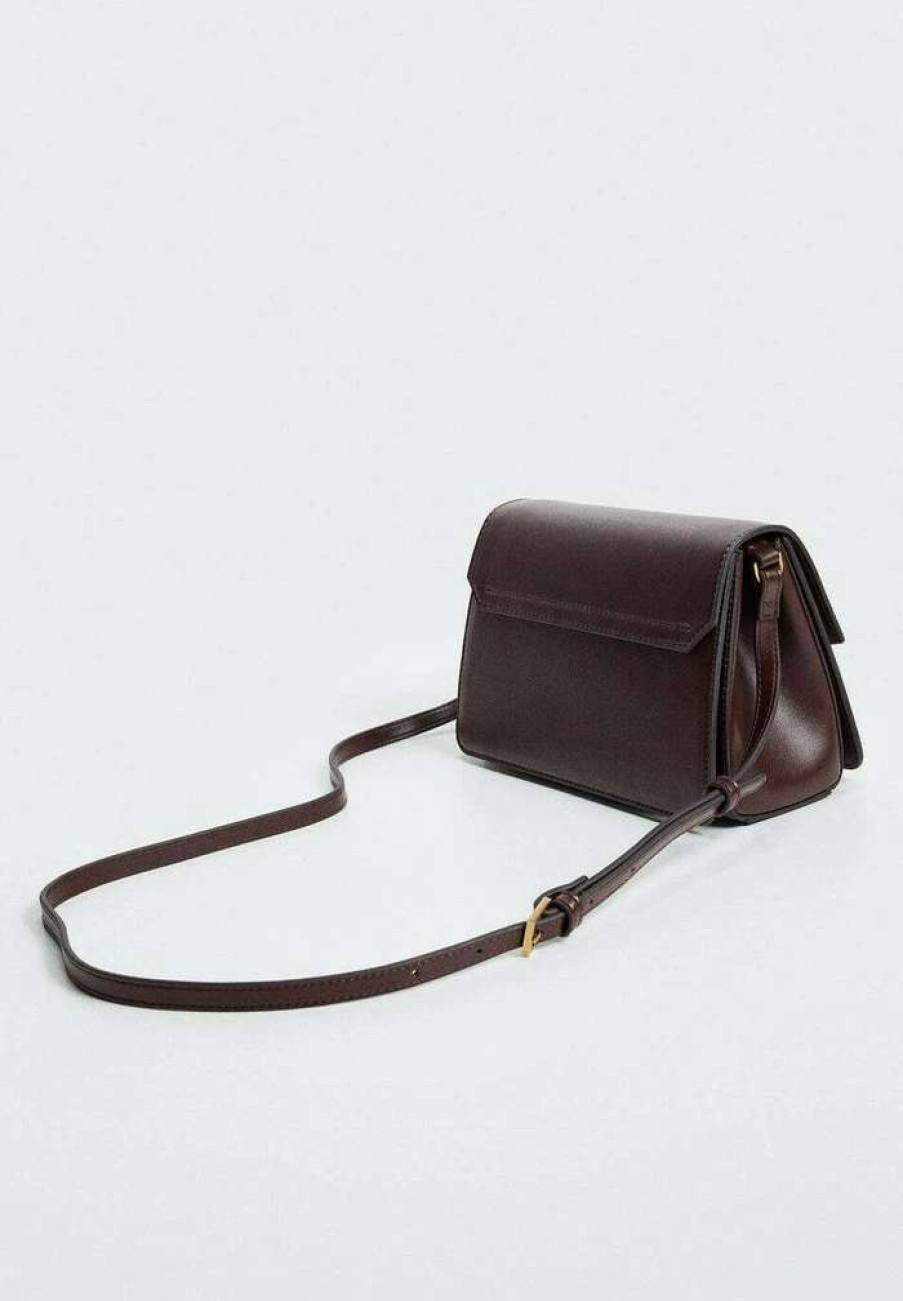 Accessoires * | Mango Egipto Across Body Bag Chocoladebruin