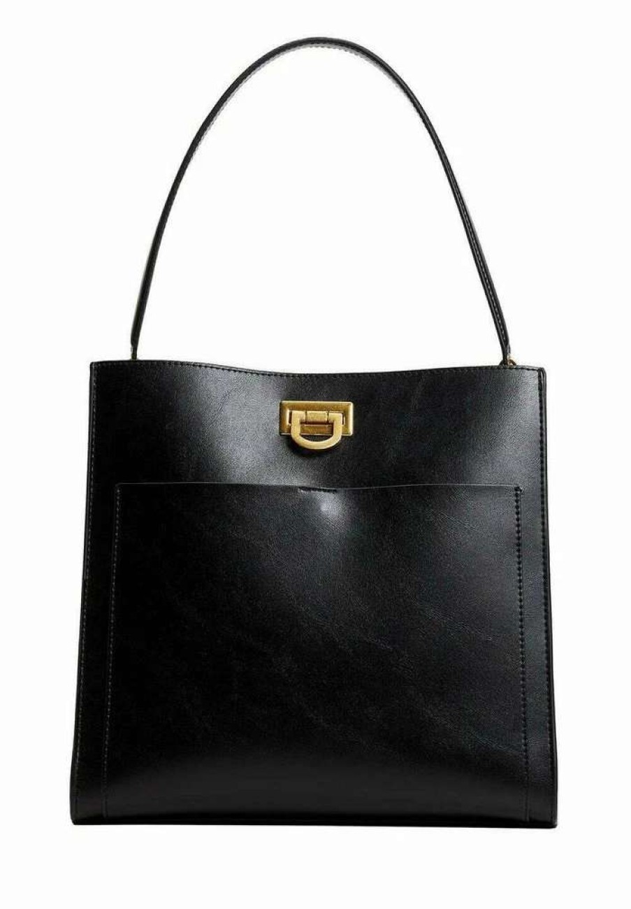 Accessoires * | Mango Egipto Handbag Black