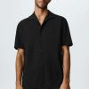 Clothing * | Mango Bonheur Shirt Schwarz