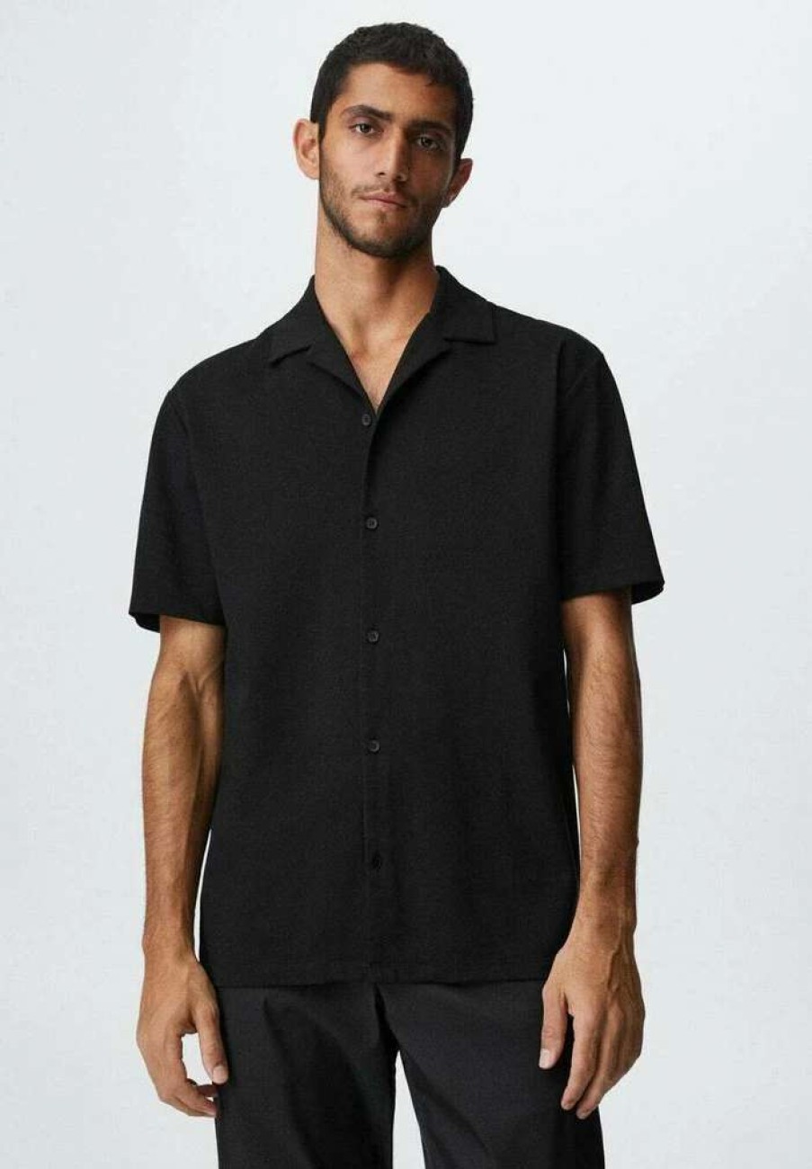 Clothing * | Mango Bonheur Shirt Schwarz