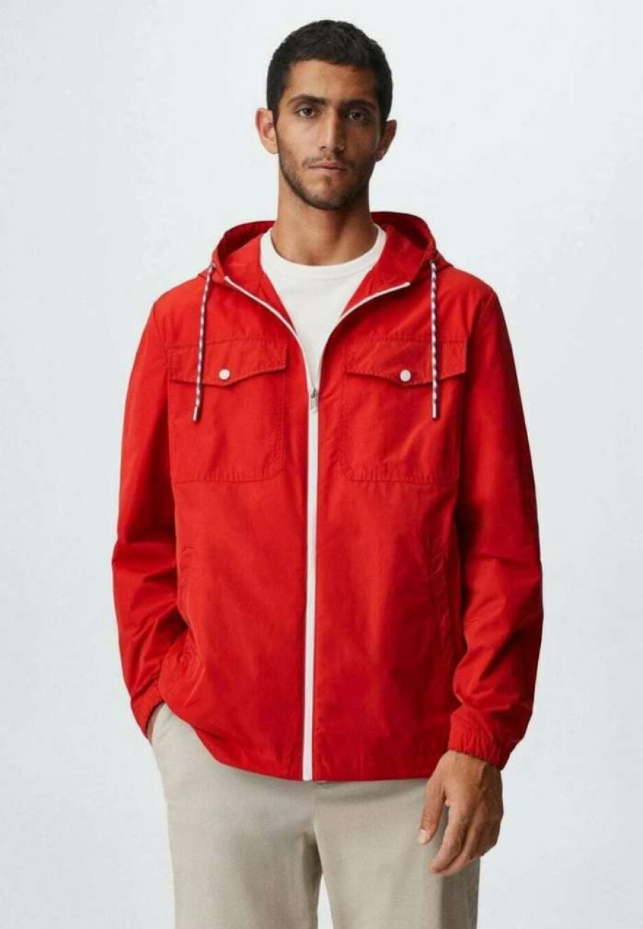 Clothing * | Mango Costa I Outdoor Jacket Red