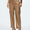 Clothing * | Mango Francis Trousers Mittelbraun