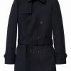 Clothing * | Mango Trenchcoat Navy