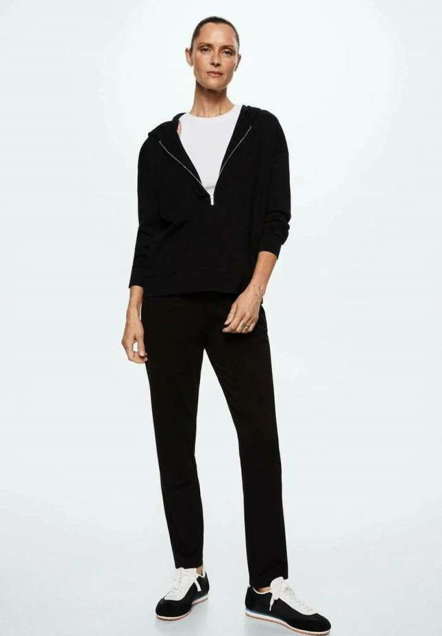 Clothing * | Mango Florida Blouse Black