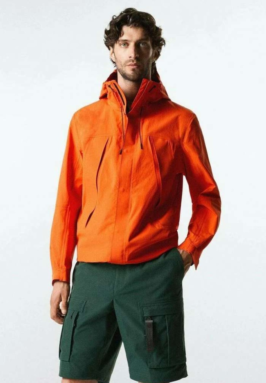 Clothing * | Mango Anetos Light Jacket Orange