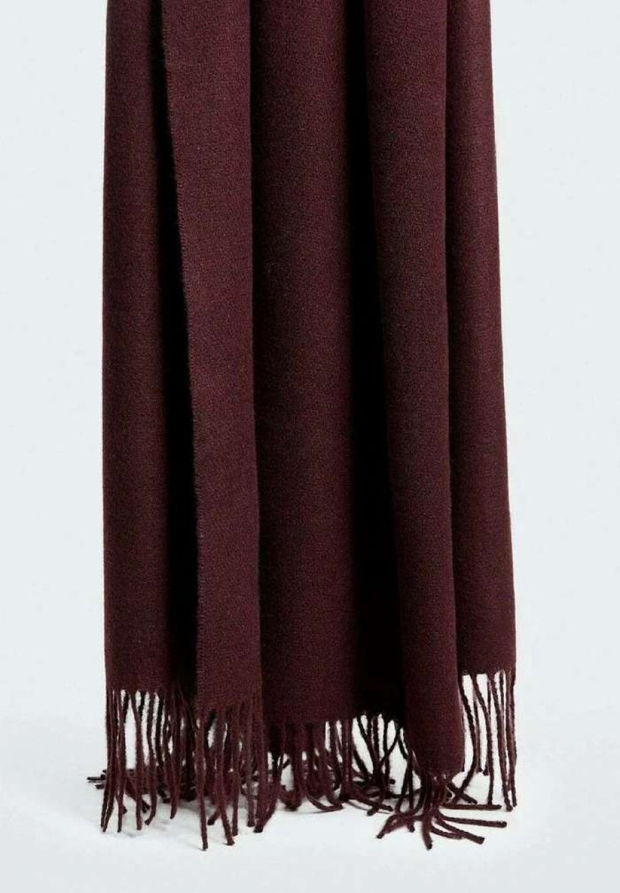 Accessoires * | Mango Lovy Scarf Bordo