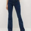 Clothing * | Mango Flared Jeans Dunkelblau