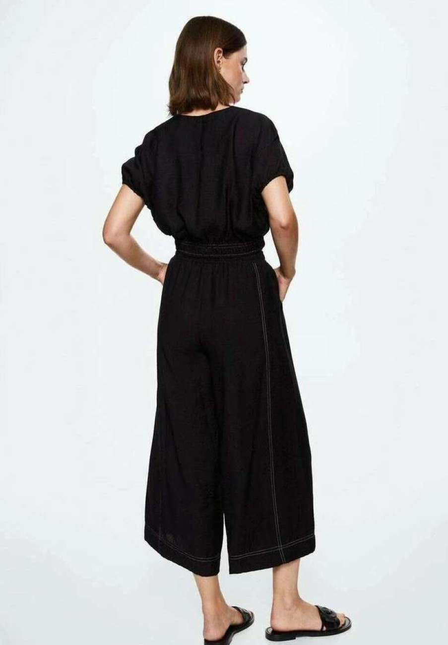 Clothing * | Mango Cashew Trousers Black