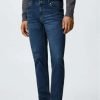 Clothing * | Mango Patrick Slim Fit Jeans Bleu Fonce