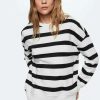 Clothing * | Mango Strapi Jumper Off White