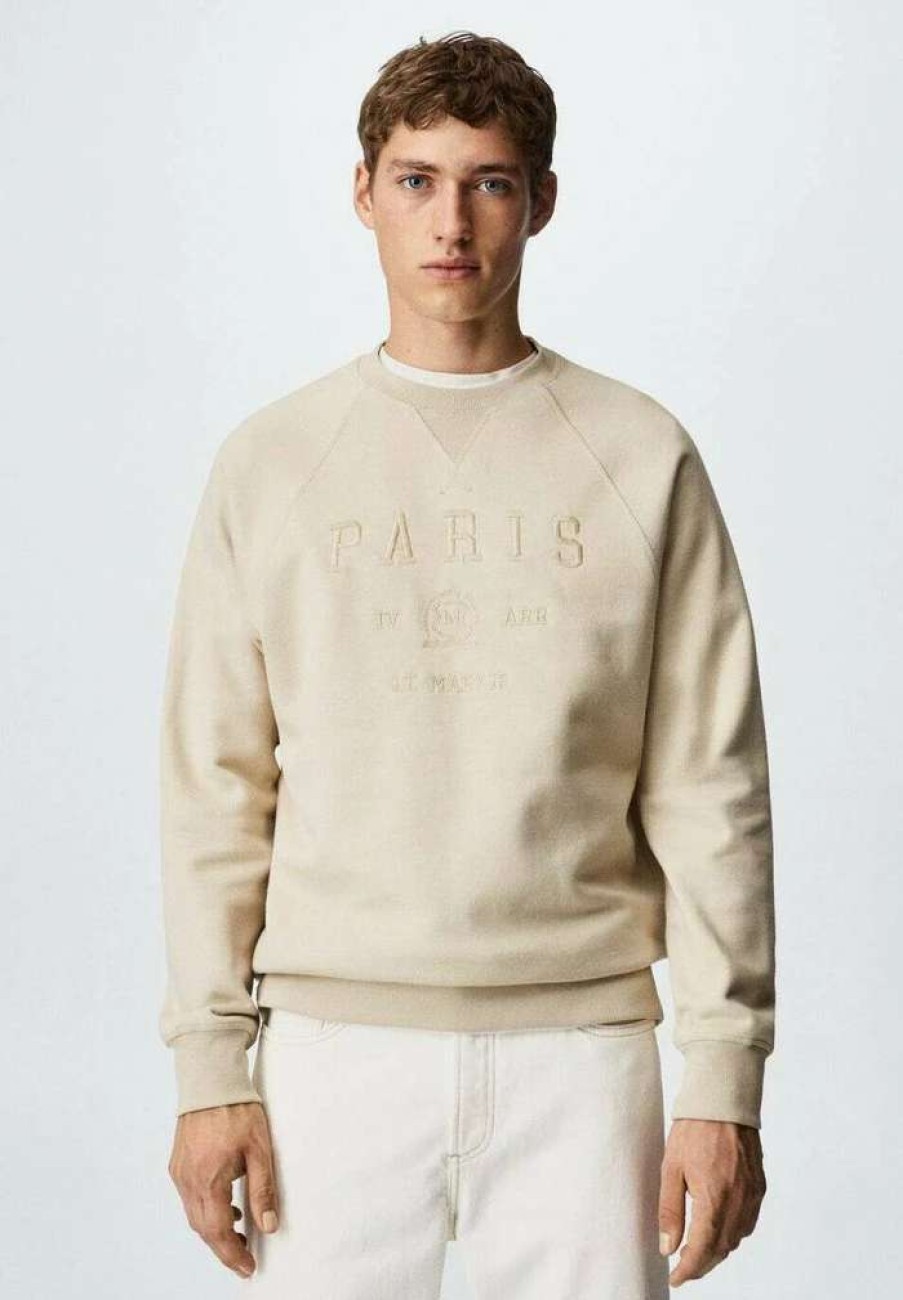 Clothing * | Mango Arletc Sweatshirt Beige