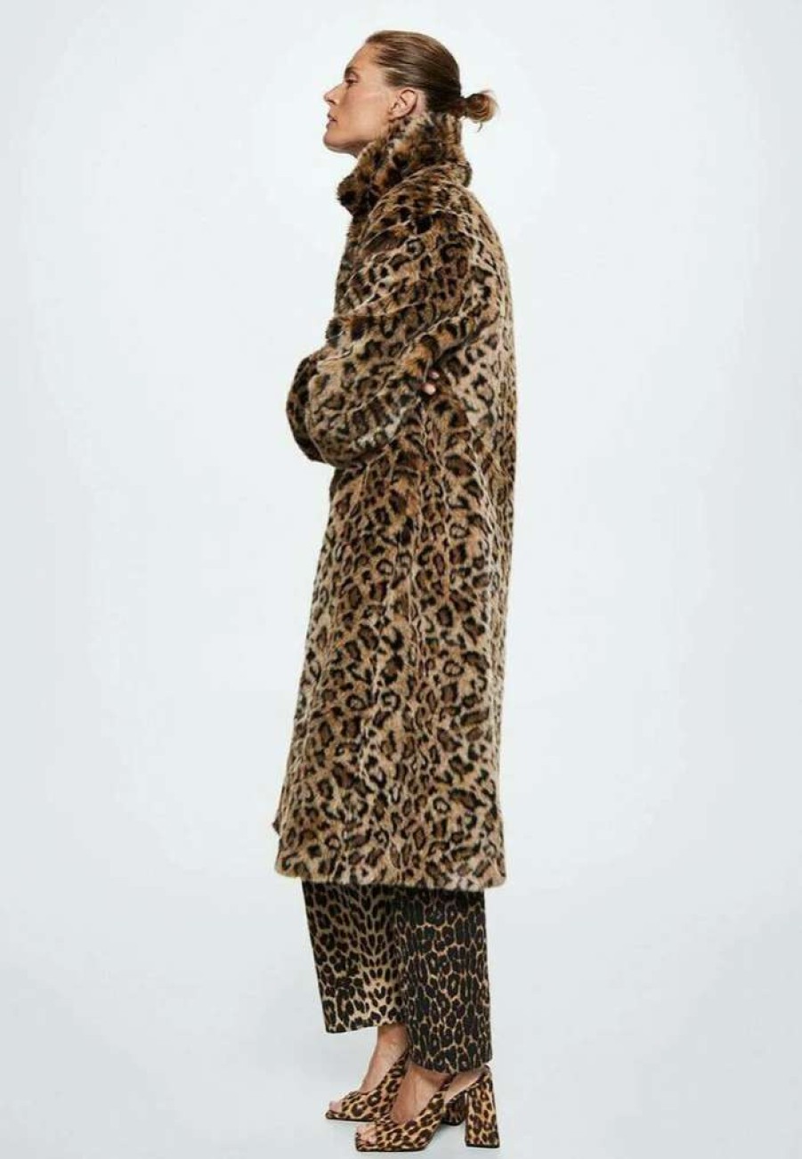 Clothing * | Mango Miau Winter Coat Marron