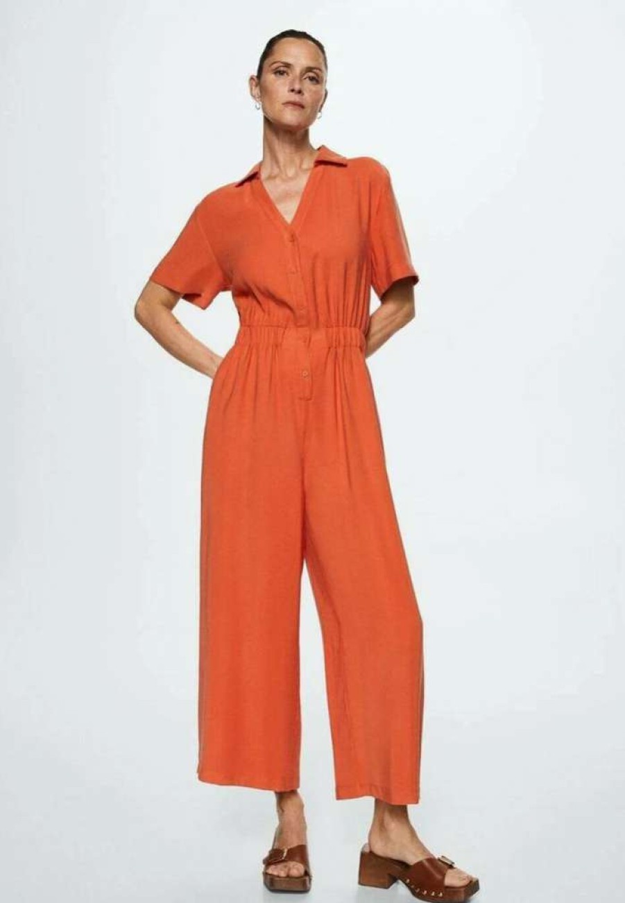 Clothing * | Mango Bosco-H Jumpsuit Corail