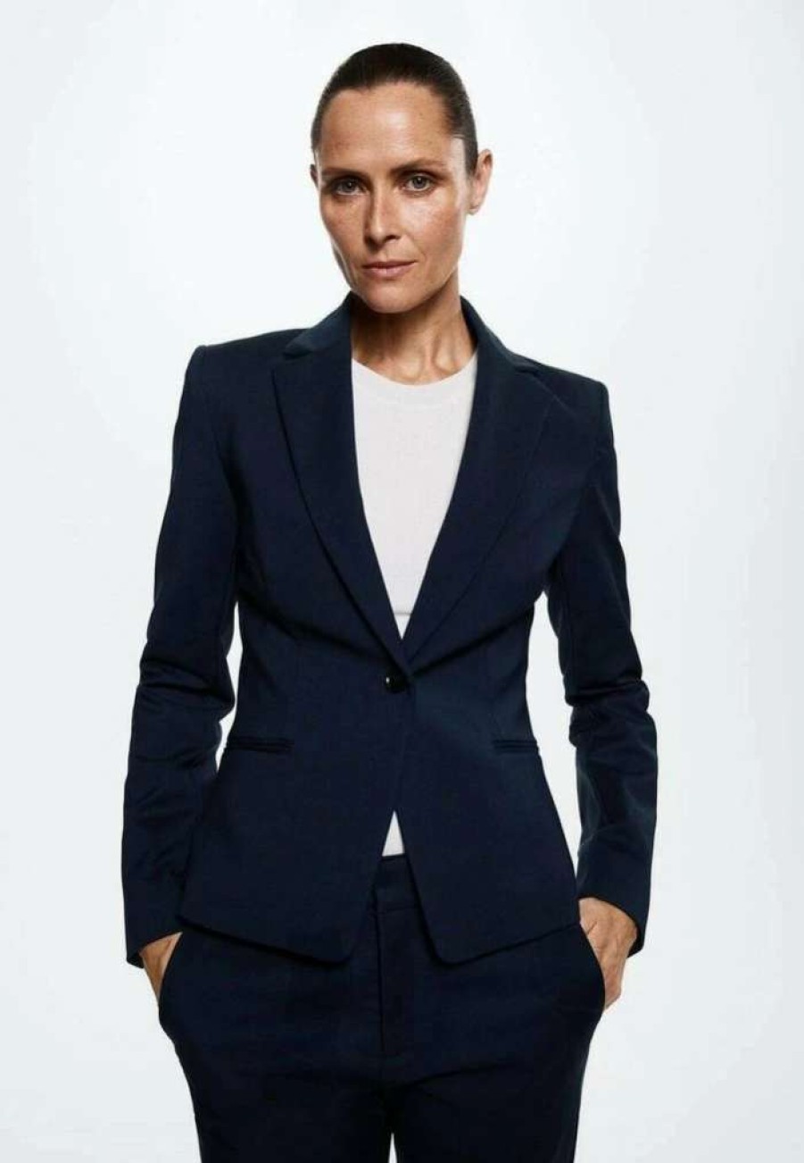 Clothing * | Mango Cofi Blazer Donkermarine