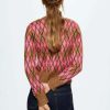 Clothing * | Mango Rombi Jumper Brazowy