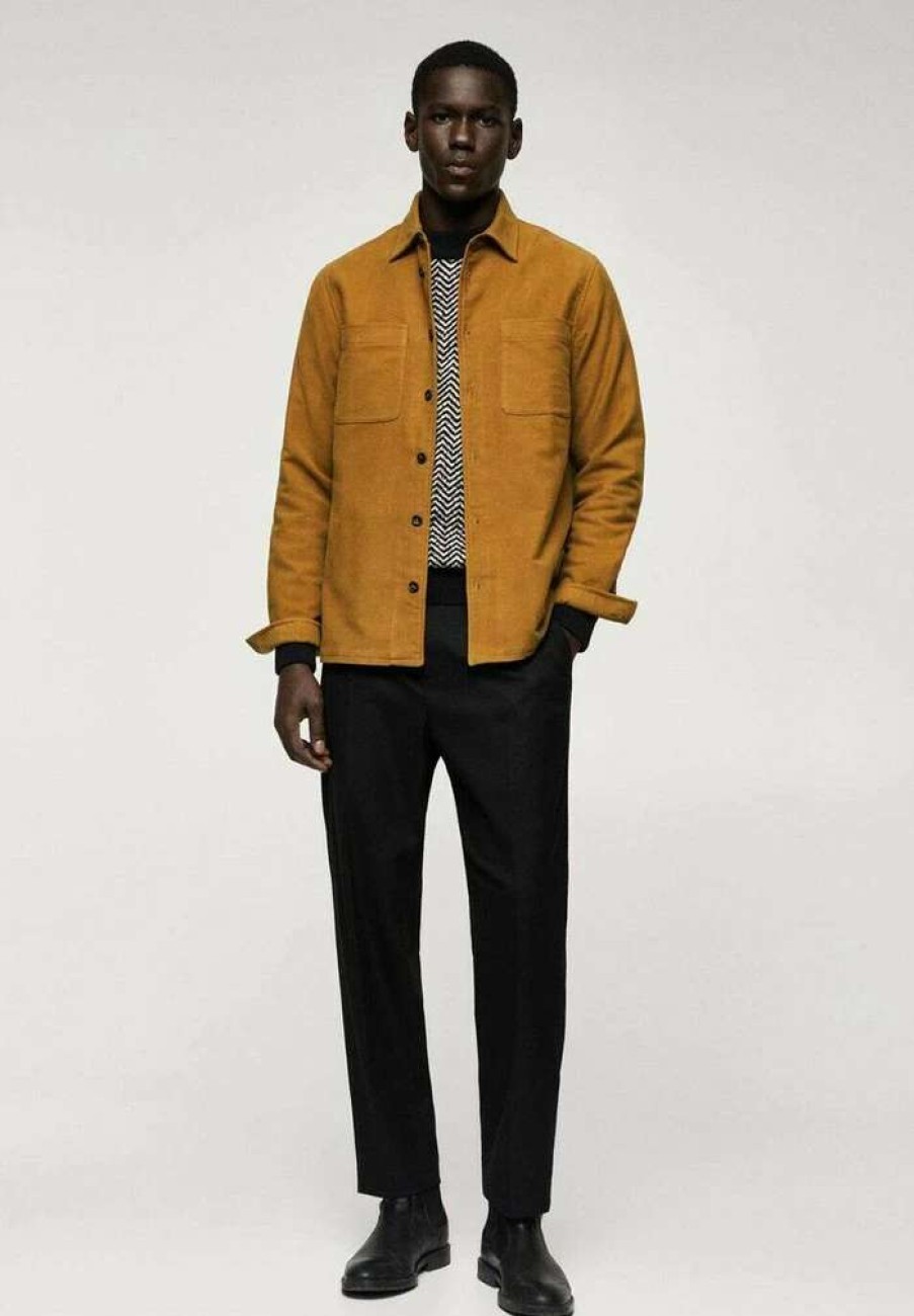 Clothing * | Mango Stresa Shirt Okker