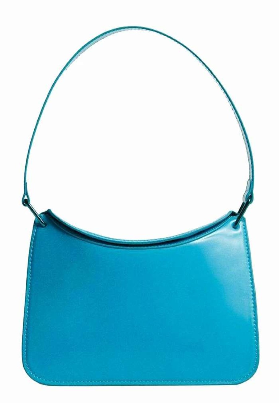 Accessoires * | Mango Brit Handbag Turquoise