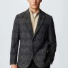 Clothing * | Mango Molina Blazer Jacket Grau