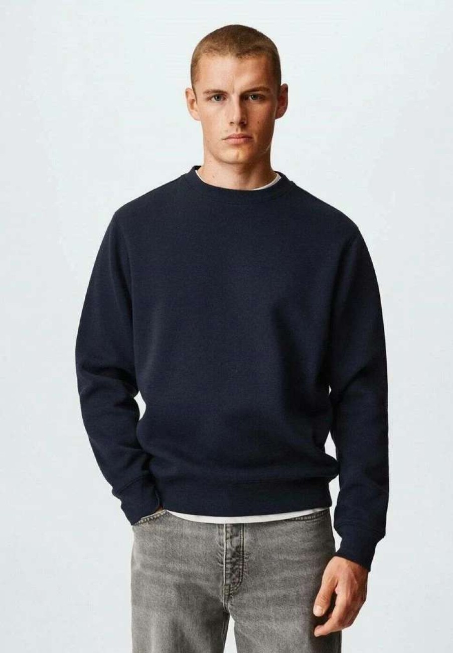 Clothing * | Mango Nola Sweatshirt Navy