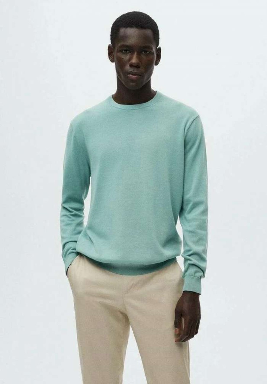 Clothing * | Mango Ten I Jumper Vert Deau