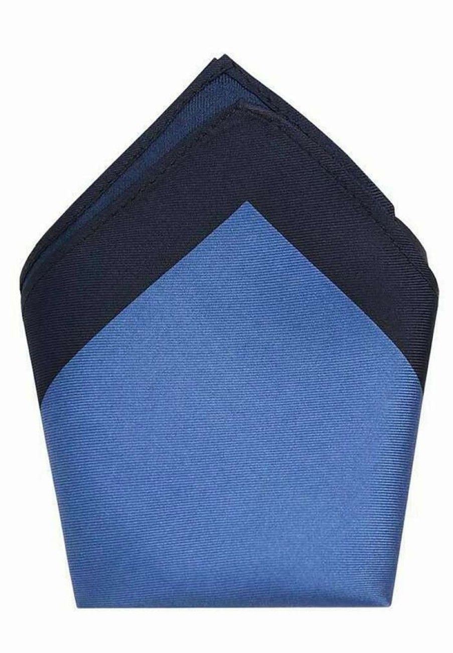 Accessoires * | Mango Night Pocket Square Bleu Marine Fonce